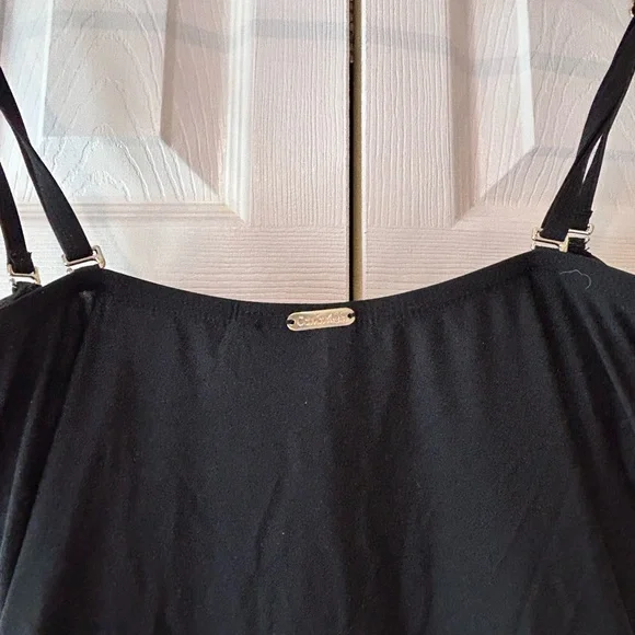 Clavin Klein one piece black bathing suit - size 8 - Picture 7 of 8